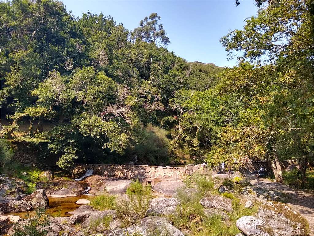 Playa Fluvial de A Laxe en Fornelos de Montes