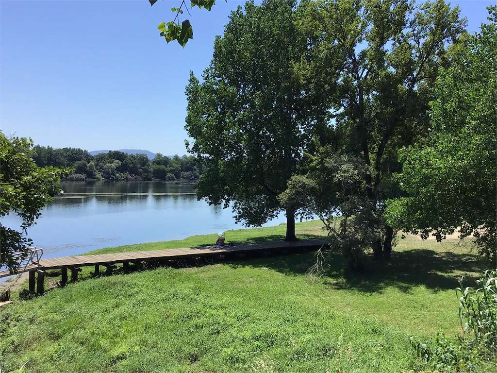 Playa Fluvial de Areeiros en Tui