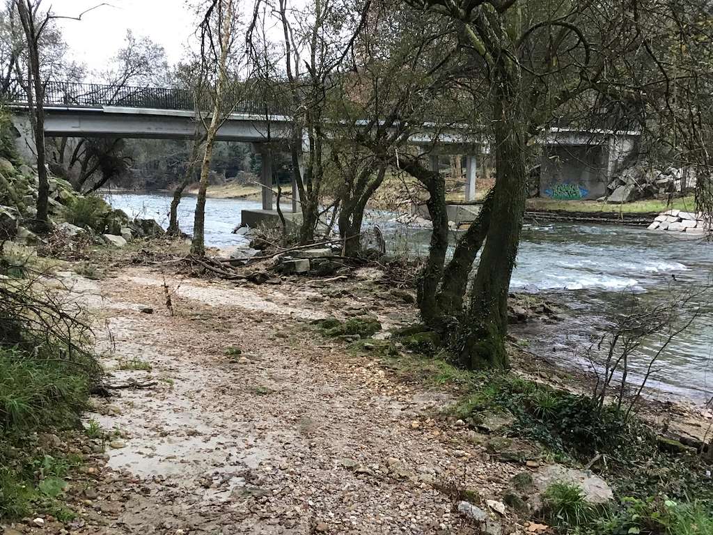 Playa Fluvial de Cordeiro en Salvaterra do Miño