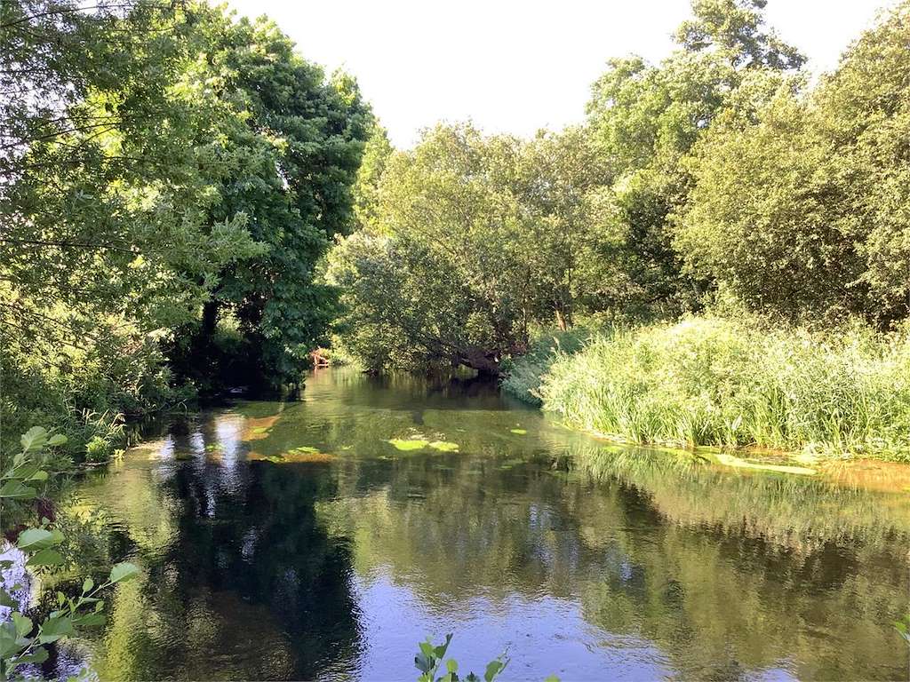 Playa Fluvial de Lantaño en Portas