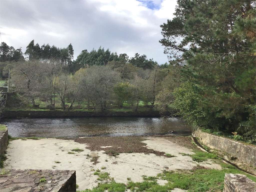Playa Fluvial de San Salvador en Santa Comba
