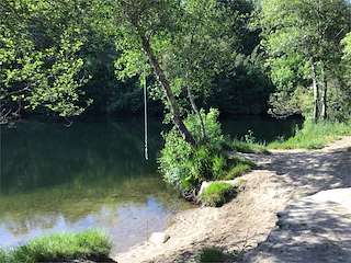 Fechas, información, programa, cartel, imágenes, mapa y ubicación de Playa Fluvial y Área Recreativa de Calvelo  en  Cerdedo-Cotobade