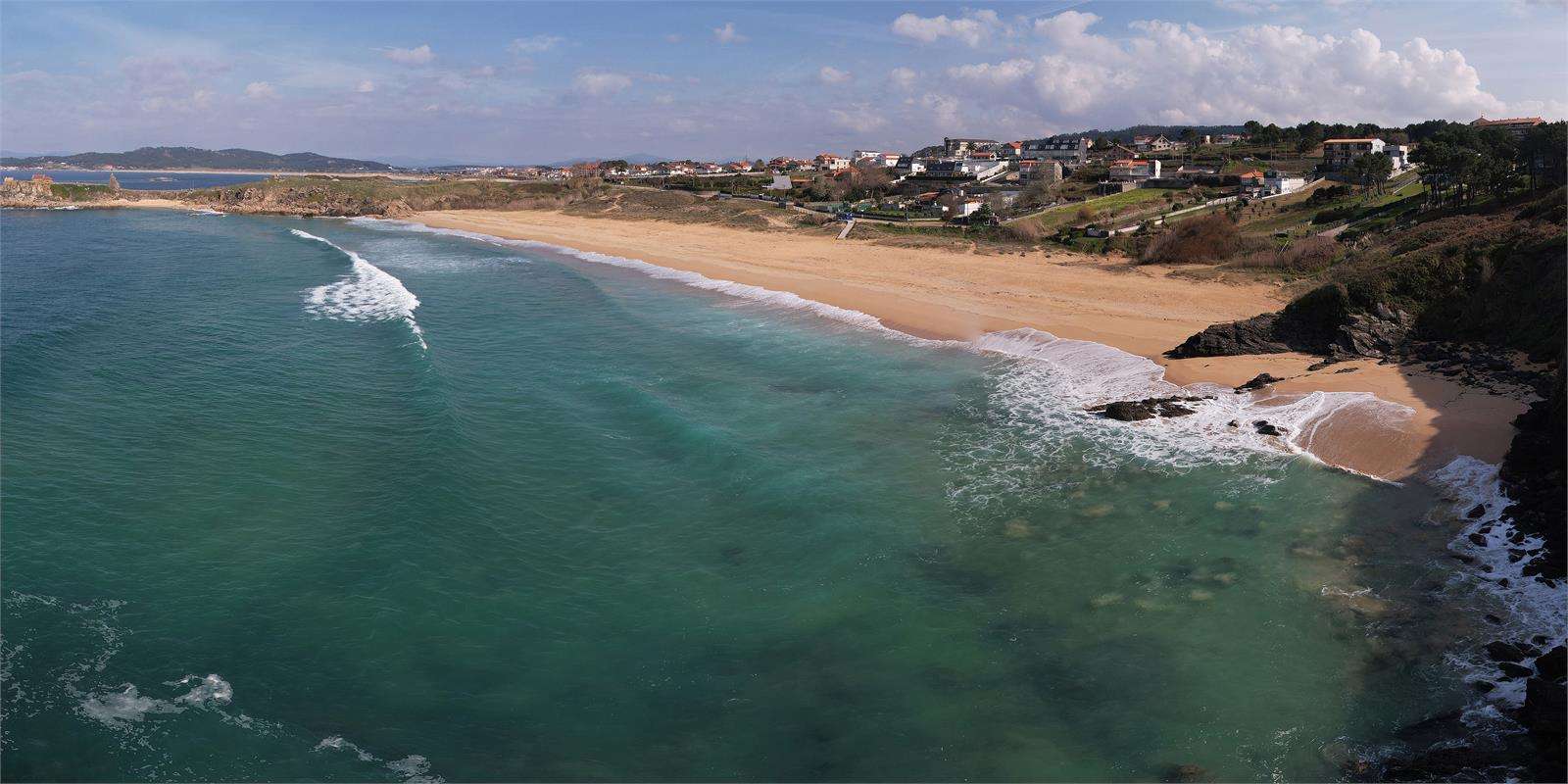 Playa Foxos en Sanxenxo