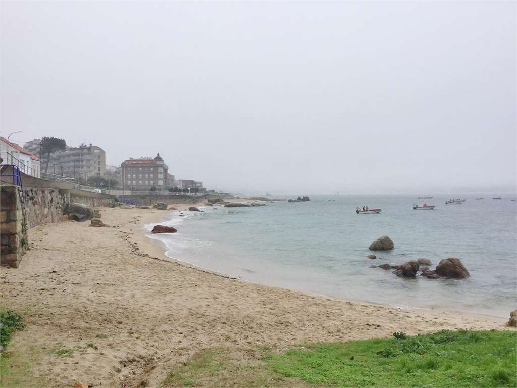 Playa Gavoteira de Fontán en Ribeira