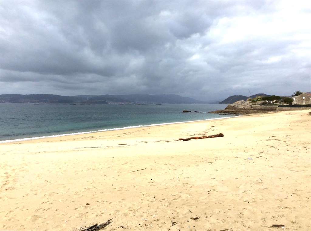 Playa Loureiro en Bueu
