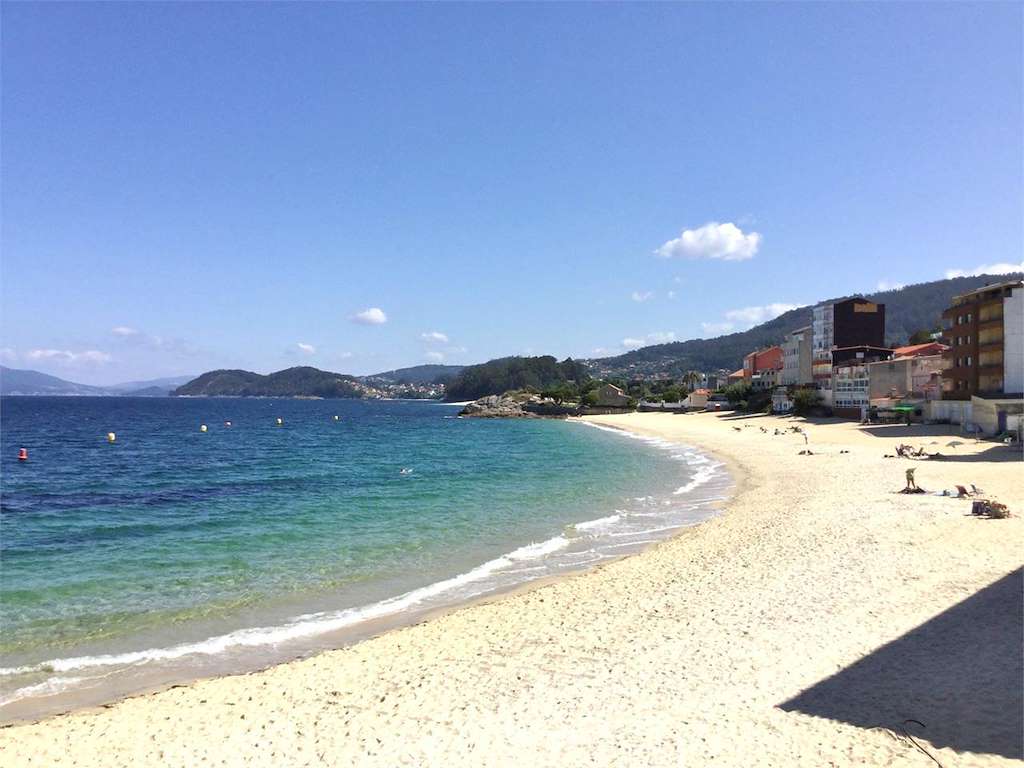 Playa Loureiro en Bueu