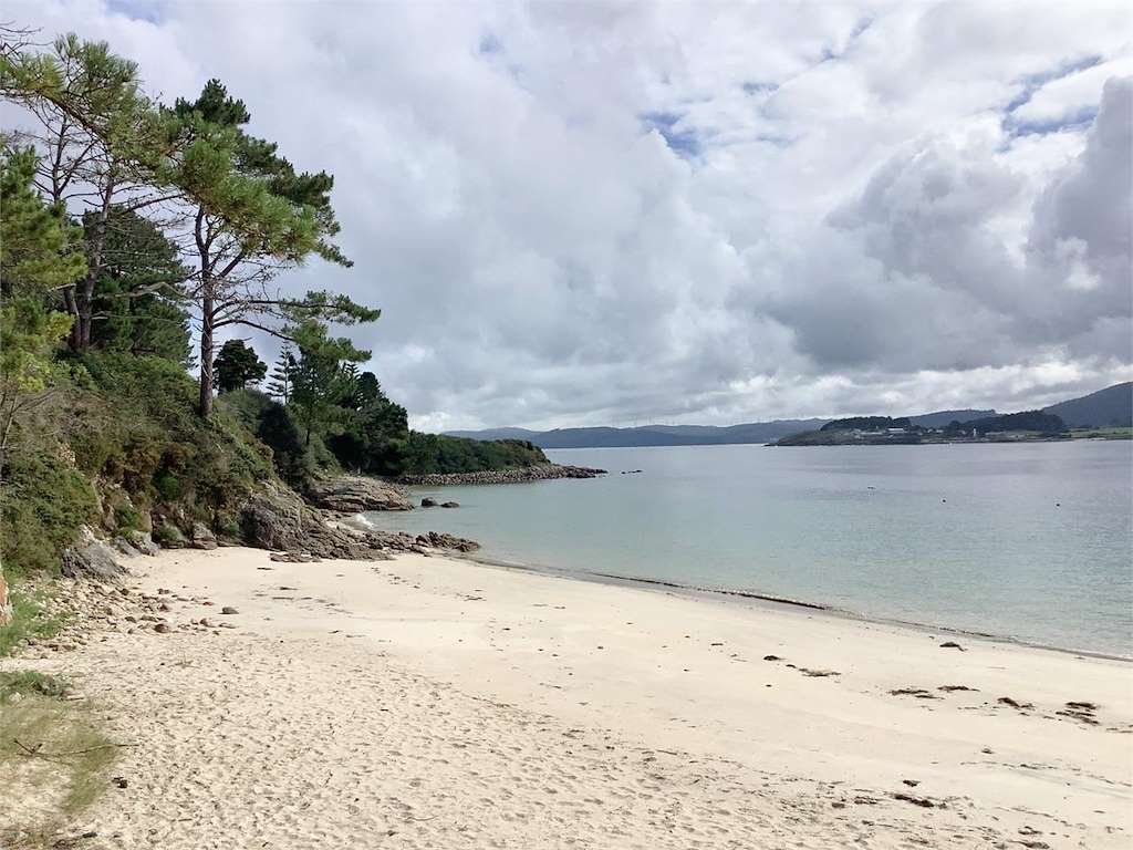 Playa Loureiros en Muxía