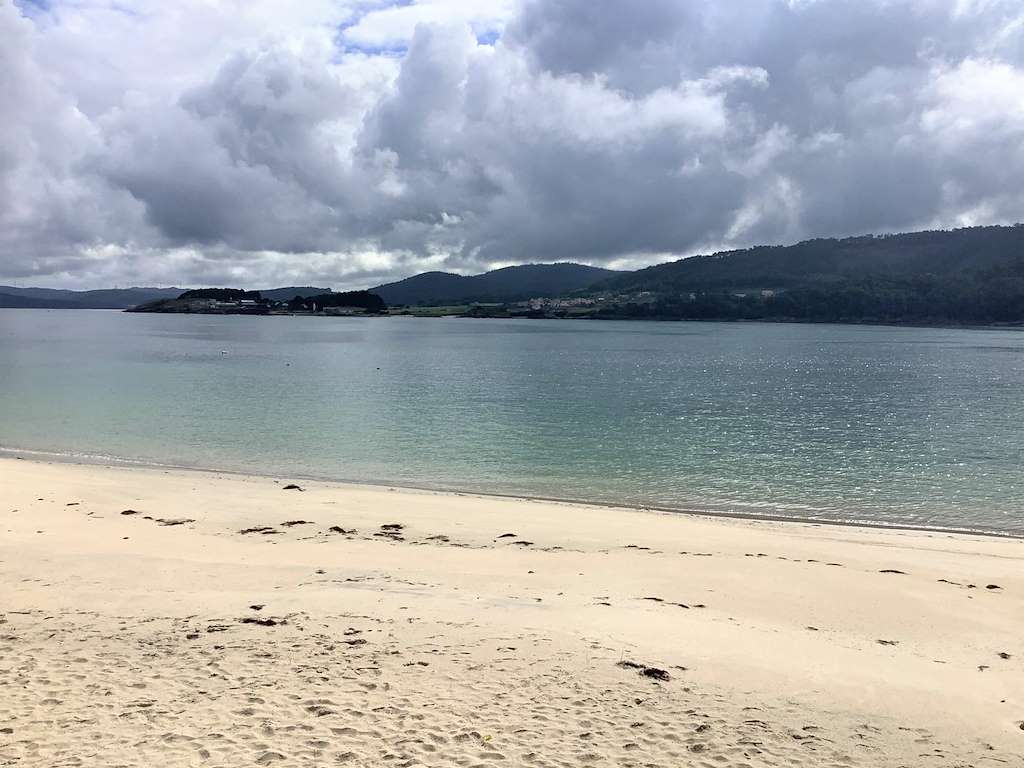 Playa Loureiros en Muxía