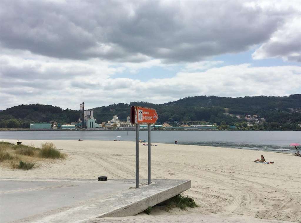 Playa Lourido en Poio