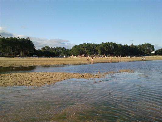 Playa Mañóns en Boiro