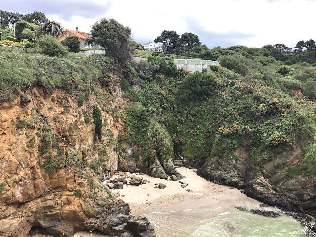 Playa Margaritas en Oleiros