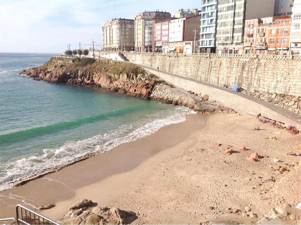 Playa Matadero en A Coruña