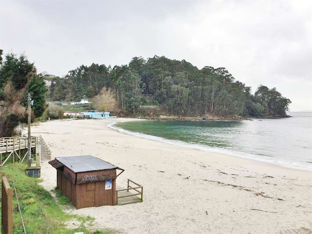 Playa Mogor en Marín