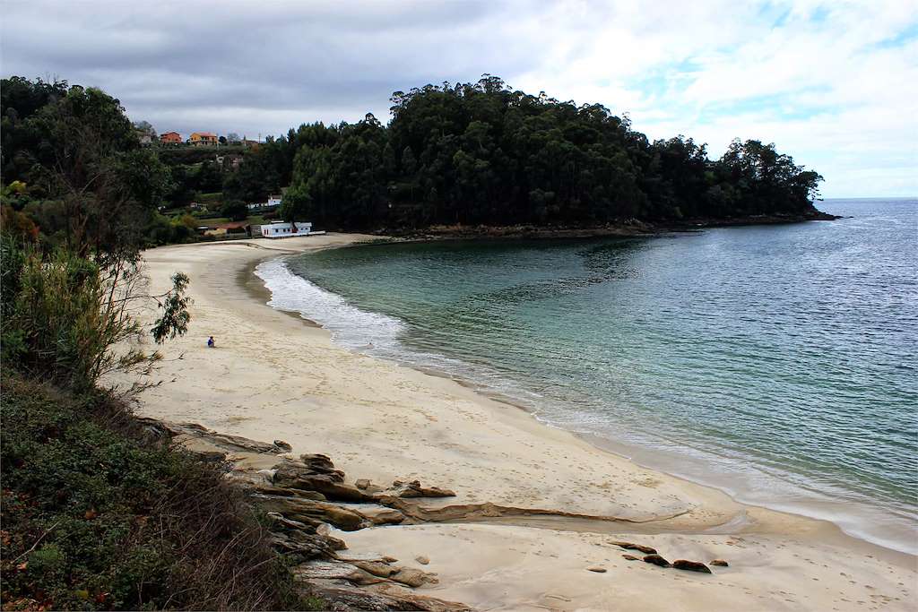 Playa Mogor en Marín
