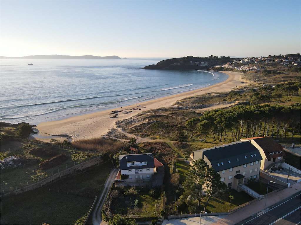Playa Montalvo en Sanxenxo