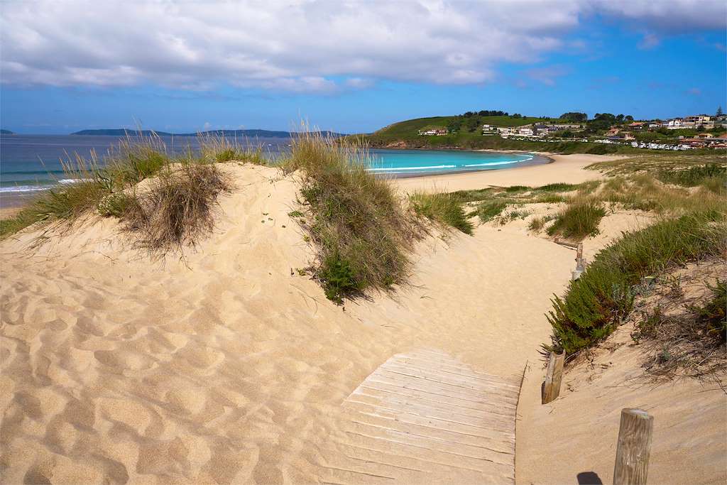 Playa Montalvo en Sanxenxo