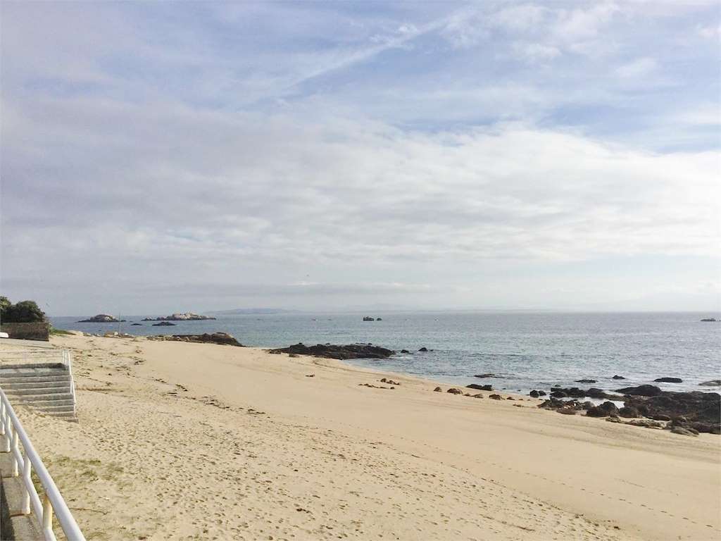 Playa Mosqueiros en Ribeira
