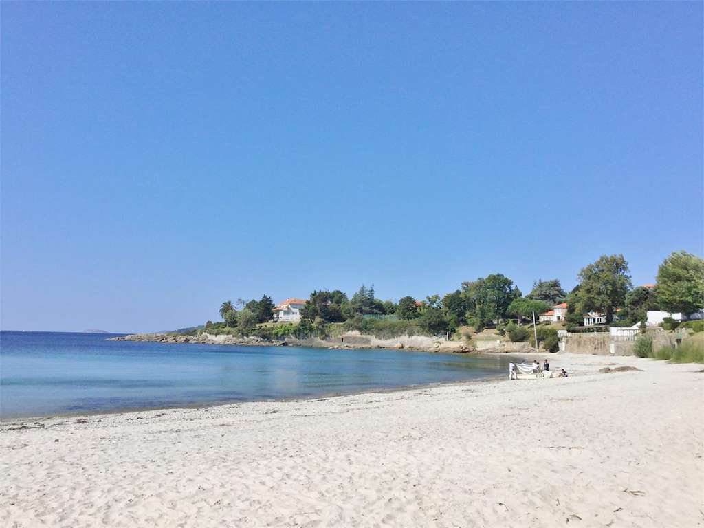 Playa Nanín en Sanxenxo