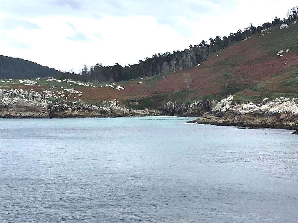 Playa Niño do Corvo en Ponteceso