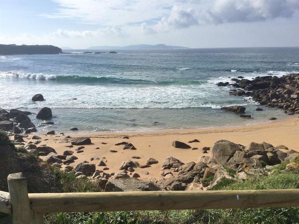 Playa Nosa Señora en Sanxenxo