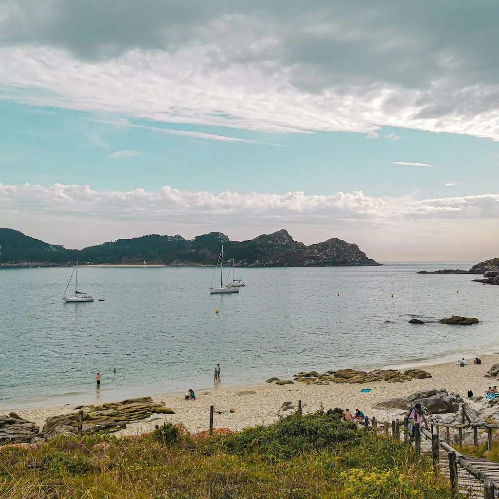 Playa Nosa Señora en Vigo