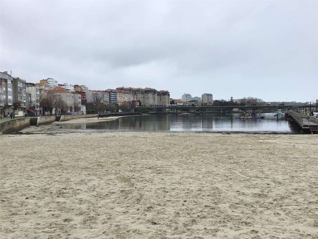 Playa O Adro en Vigo