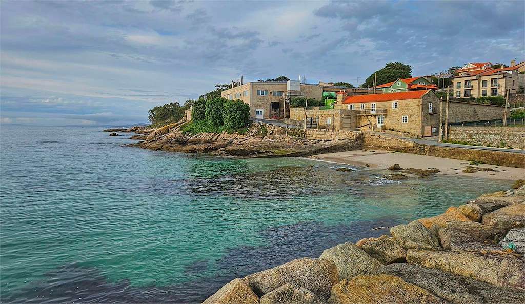 Playa O Con de Sestadelo en Cangas de Morrazo