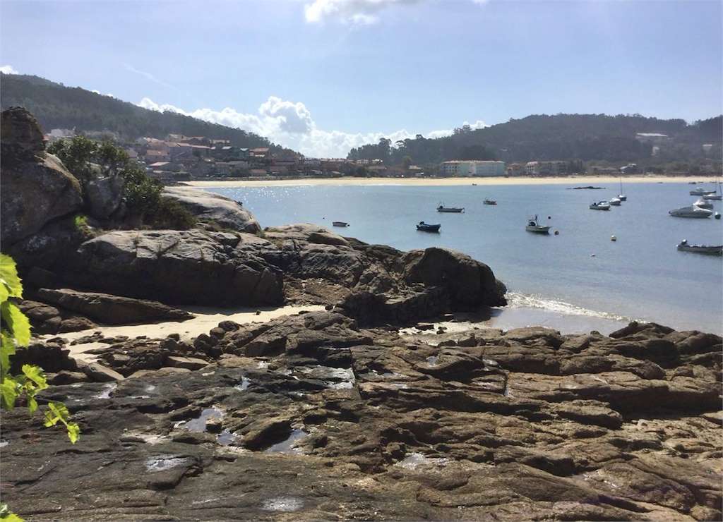 Playa O Con de Sestadelo en Cangas de Morrazo