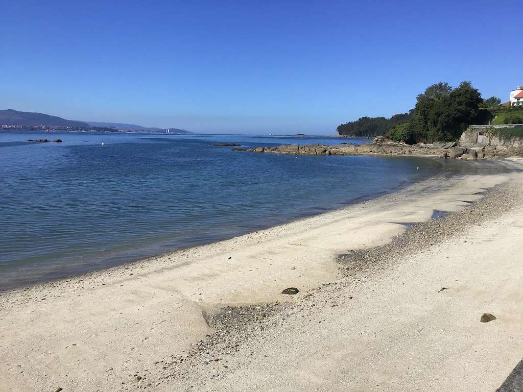 Playa O Con en Moaña
