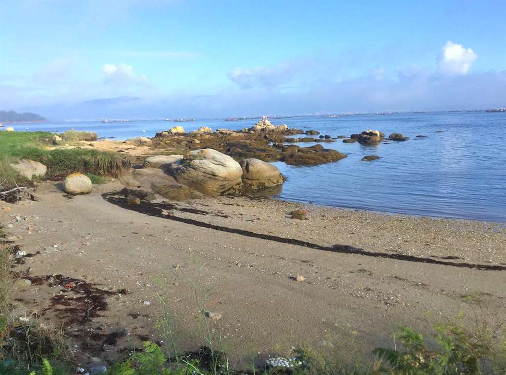 Playa O Furado en A Illa de Arousa