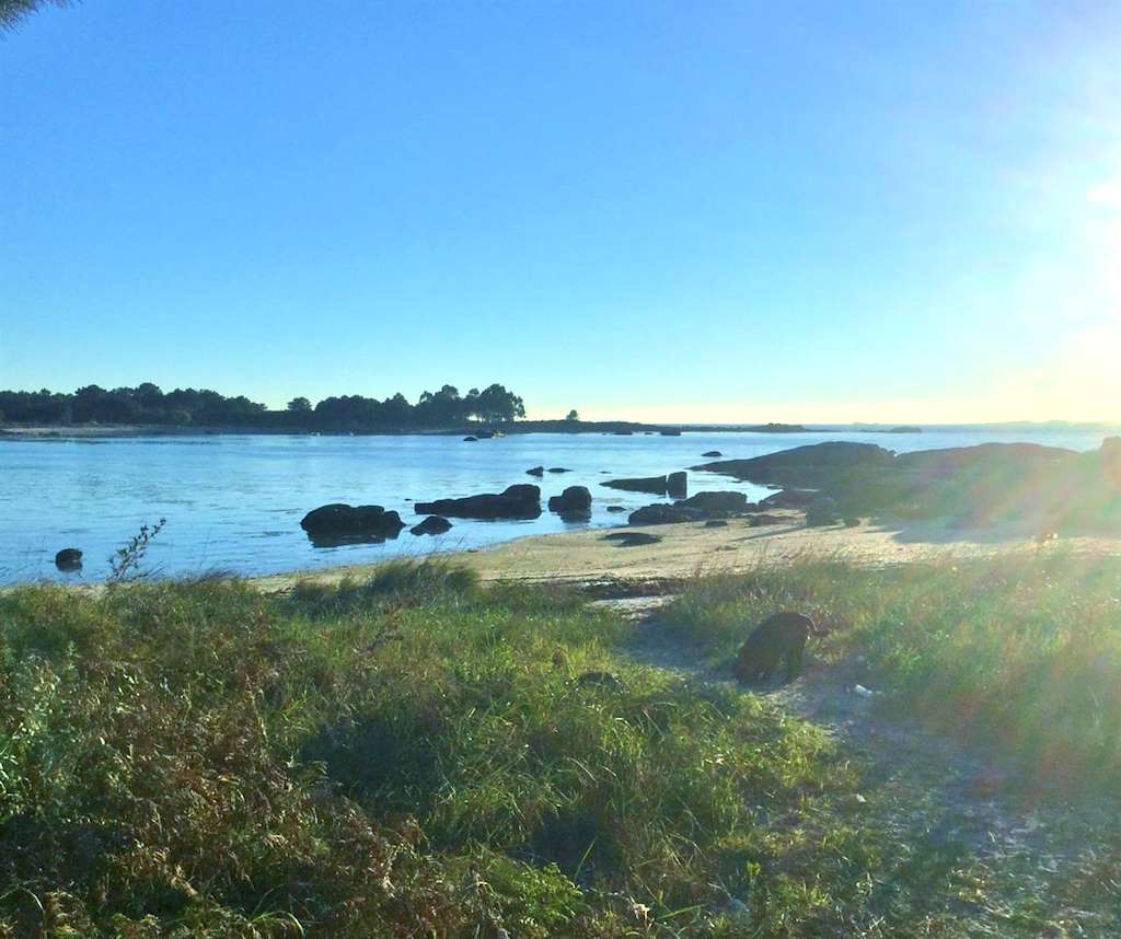 Playa O Peixe en Illa de Arousa