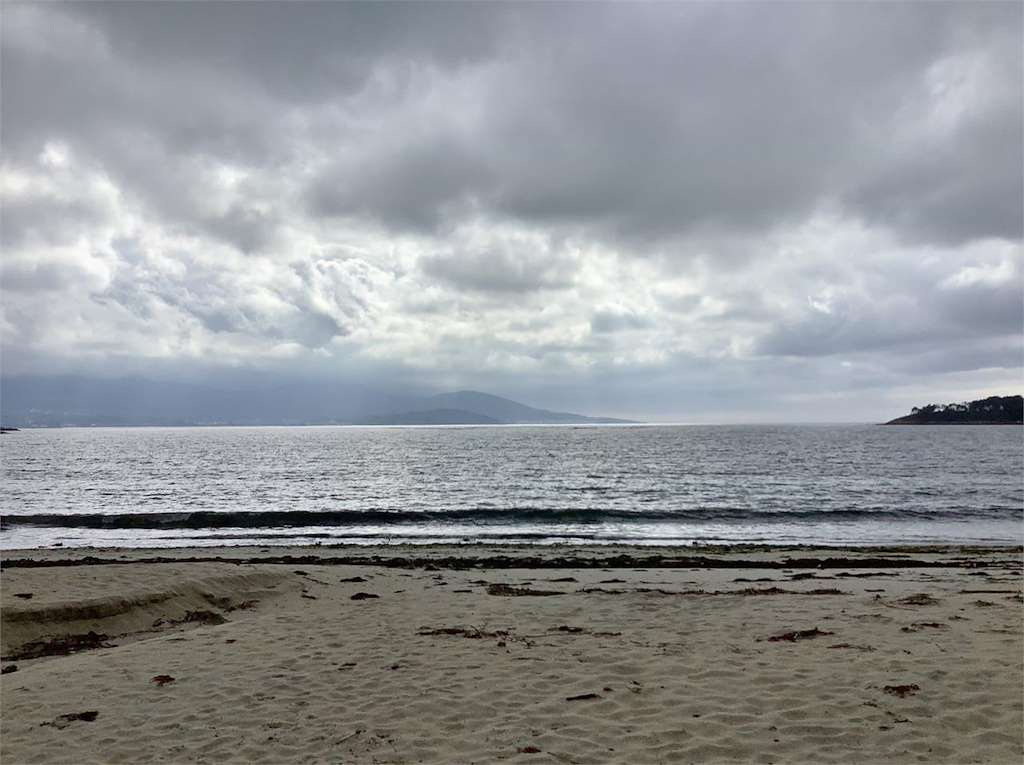 Playa O Portiño en Muros