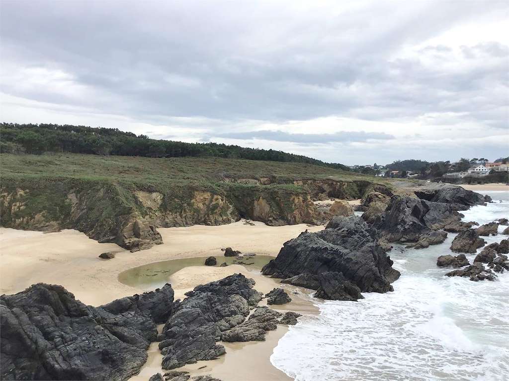 Playa O Rego en Valdoviño