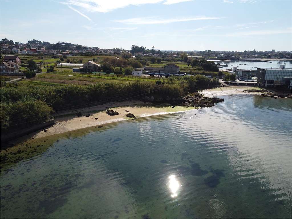 Playa O Rial en Vilanova de Arousa