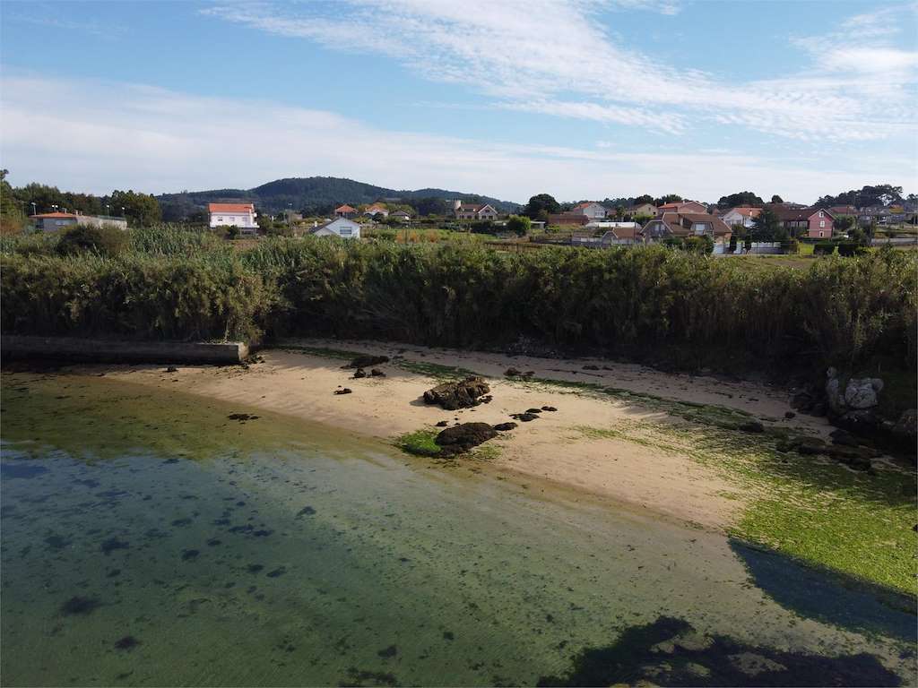 Playa O Rial en Vilanova de Arousa