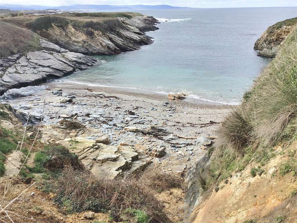 Playa Olga en Ribadeo