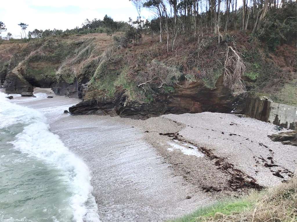 Playa Os Alemáns en Foz