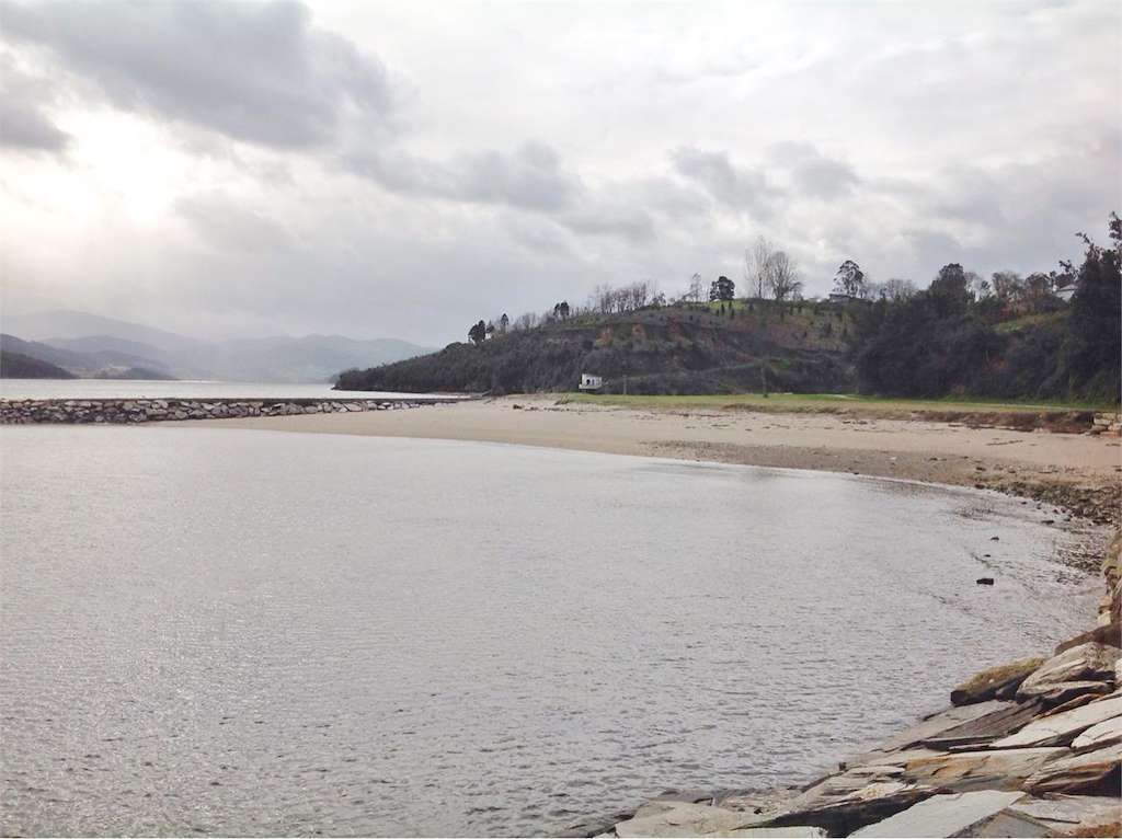 Playa Os Bloques en Ribadeo