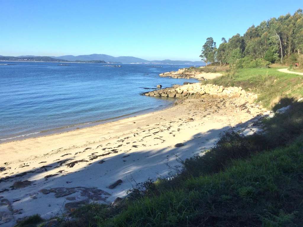 Playa Os Bufos en A Illa de Arousa
