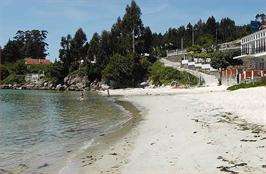 Playa Ouriceira en Poio