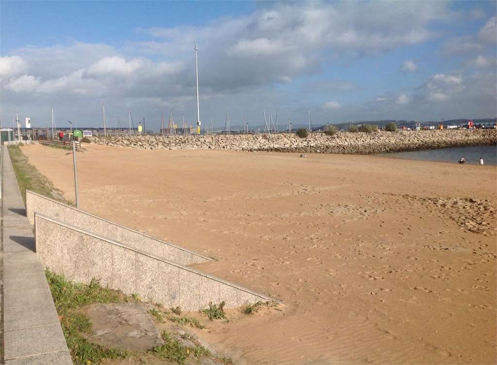 Playa Oza en A Coruña