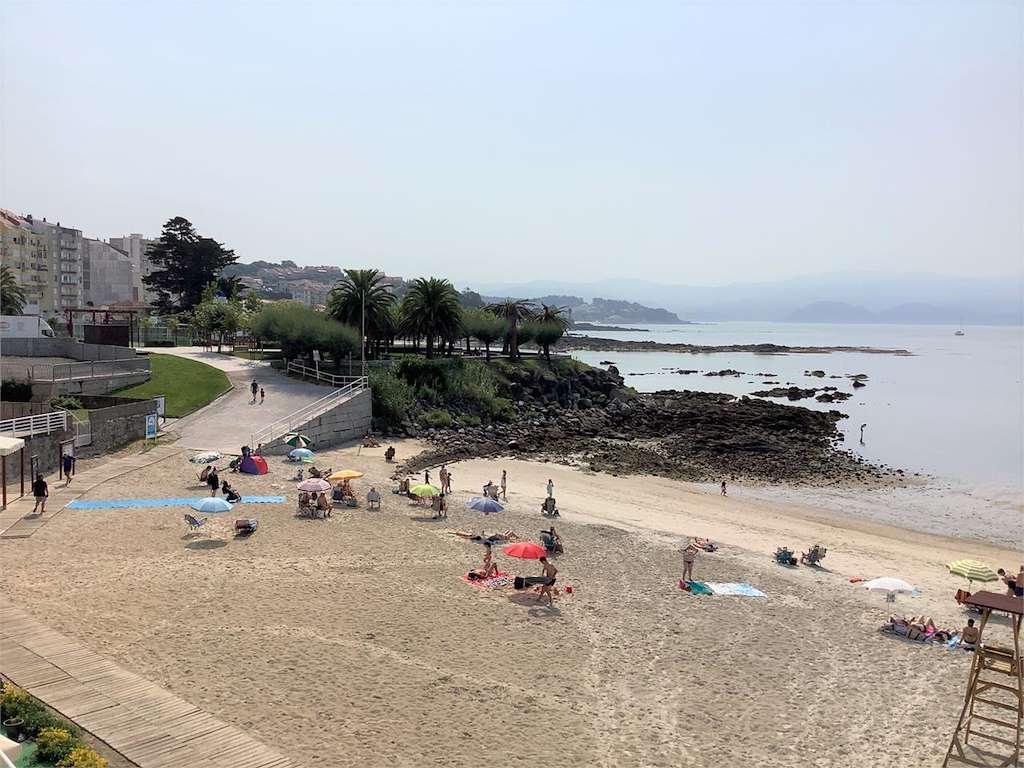 Playa Panadeira en Sanxenxo