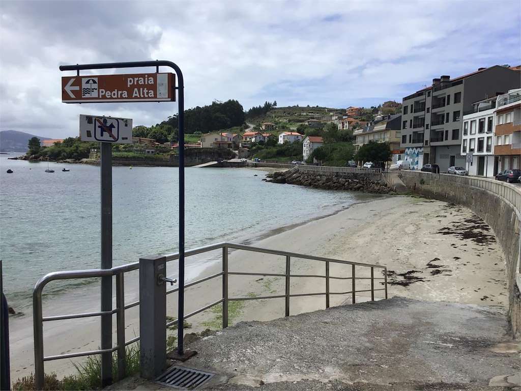 Playa Pedra Alta en Poio
