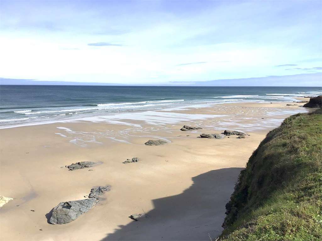 Playa Pena da Salsa en Barreiros