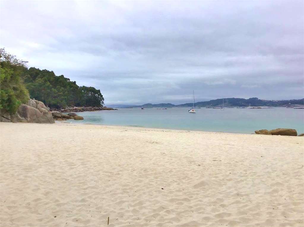 Playa Pipín en Cangas