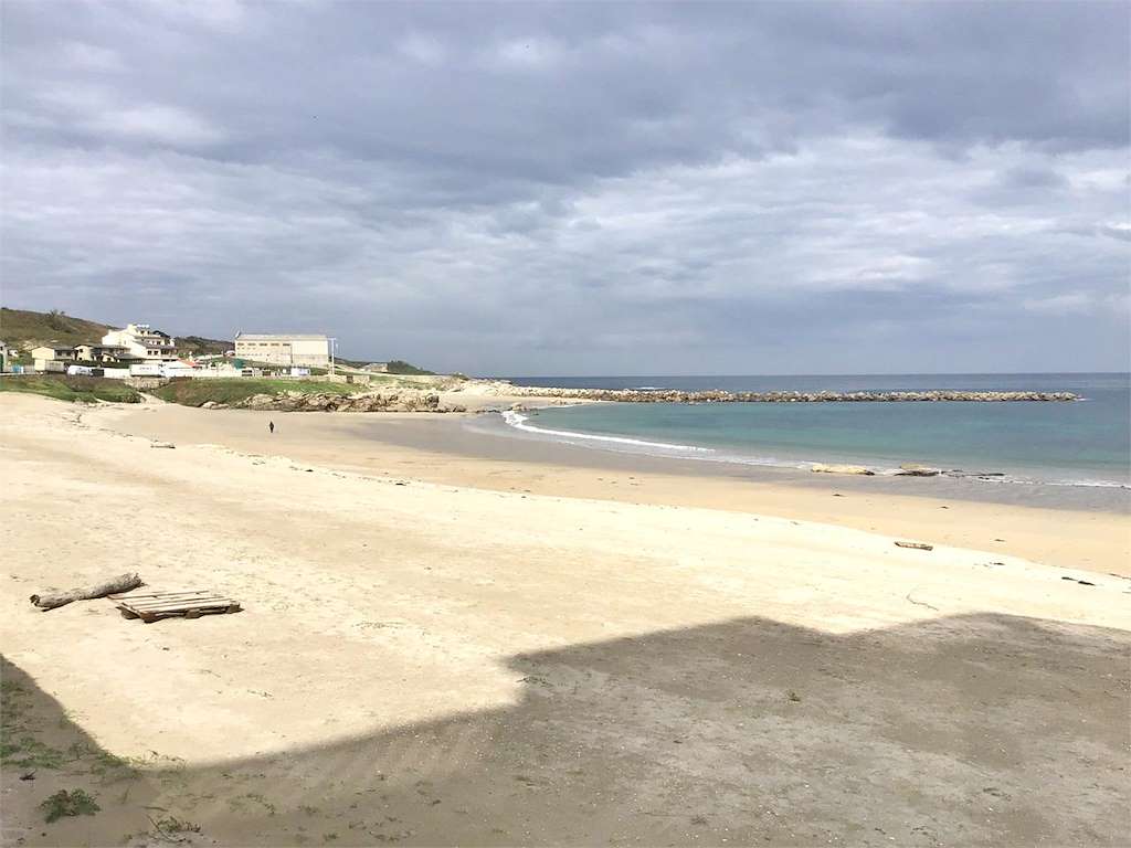 Playa Portelo en Burela