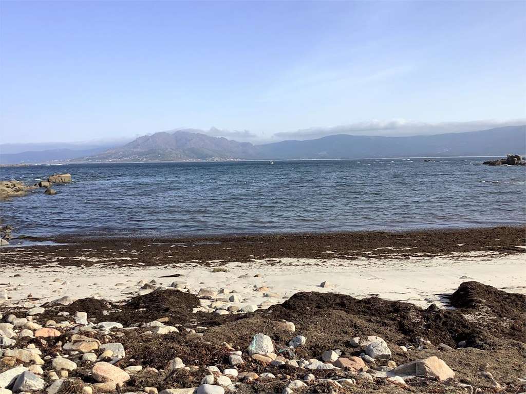 Playa Porto da Barca en Carnota