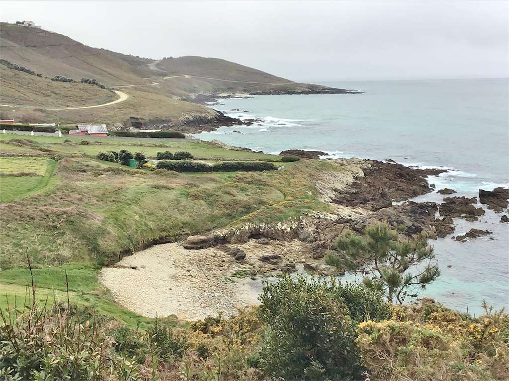 Playa Porto de Leira en Carballo