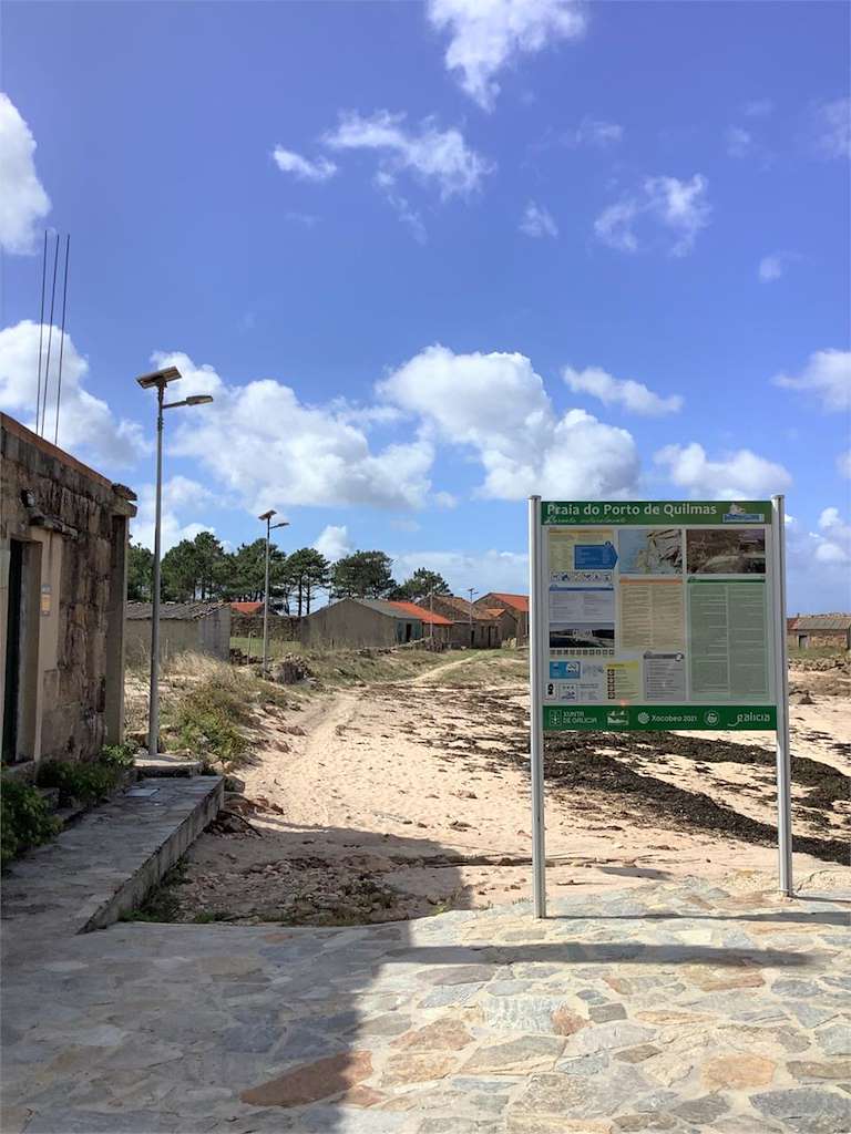 Playa Porto de Quilmas en Carnota