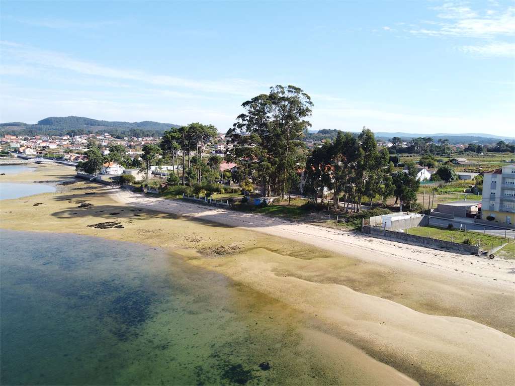 Playa Pozo de Mar en Vilanova de Arousa